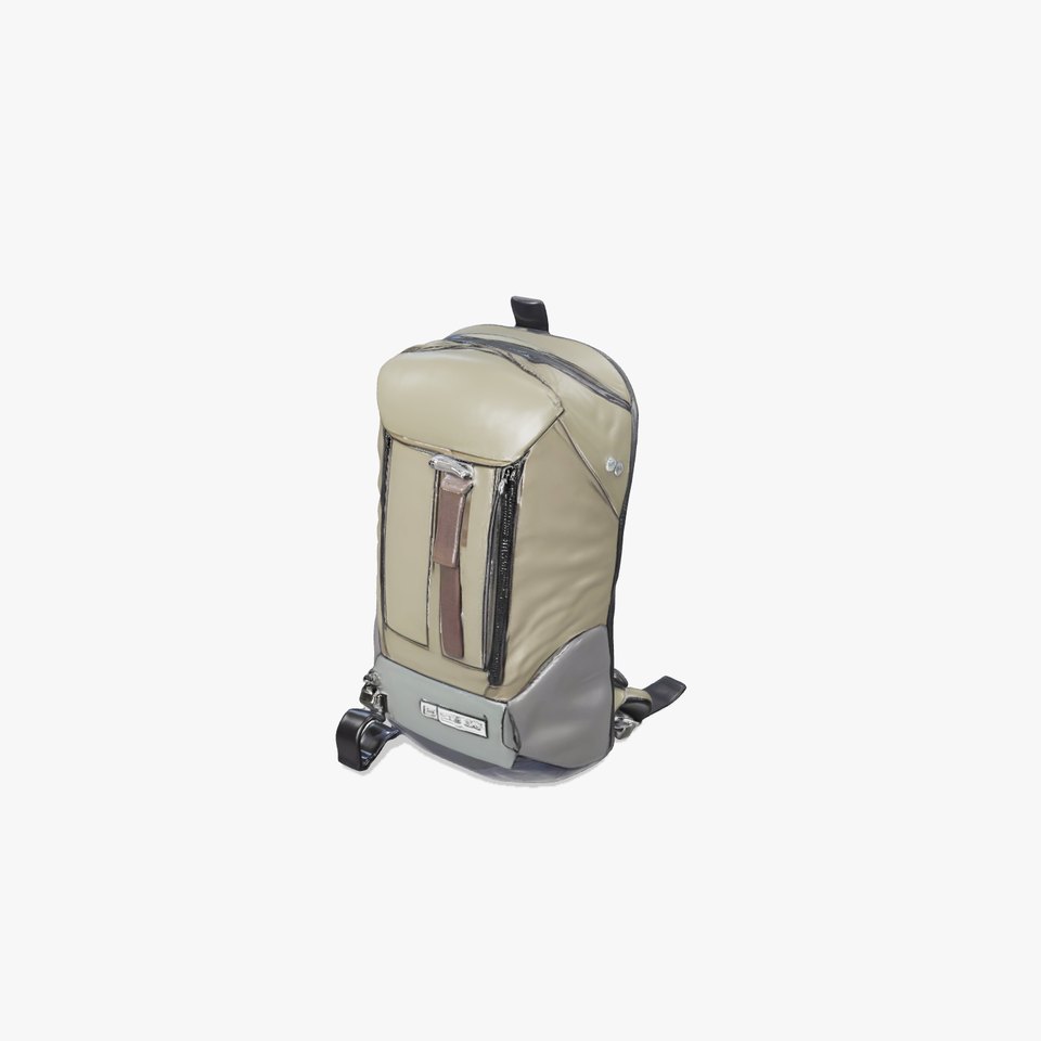 Olive Green Backpack model pack